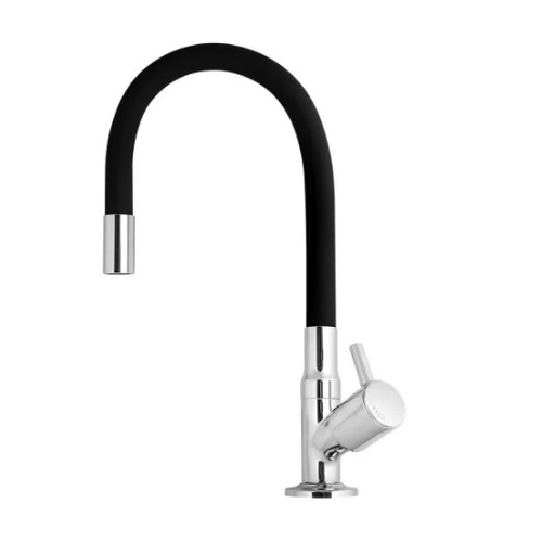 C59 4495 TORNEIRA COZINHA/MESA GOURMET PRETA 1/4V