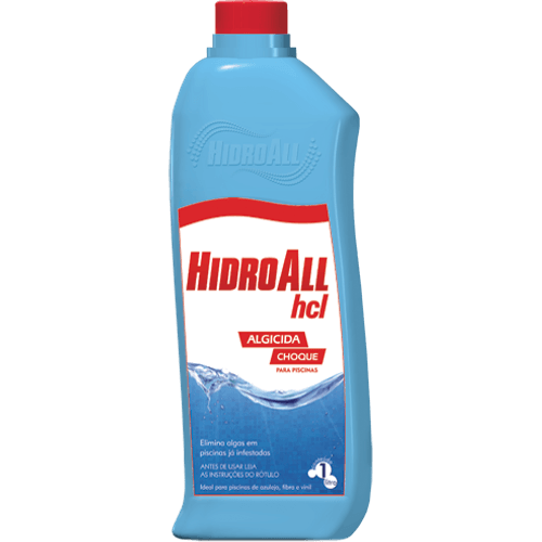 HCL ALGICIDA DE CHOQUE 1L HIDROALL