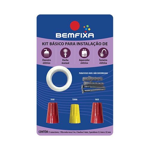 Kit Basico para Instalação Eletrica Bemfixa