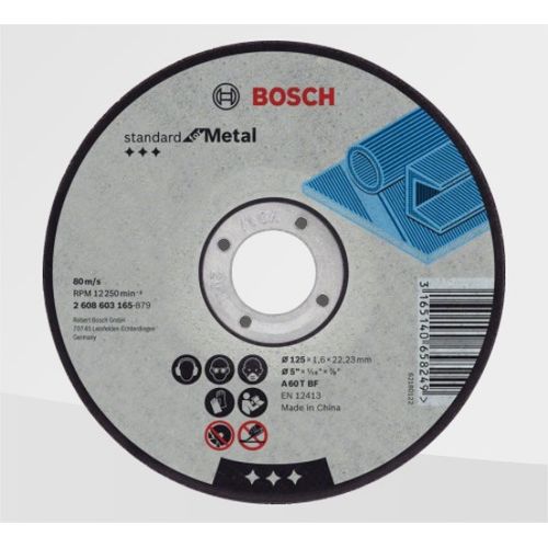 Disco e Corte Standard para Metal 180x1,6MM Bosch