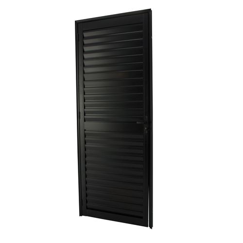 Porta Black Nobre Veneziana 0,80x2,10x4,7 Direito CRV