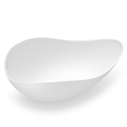 CUBA DE APOIO OVAL RUY OHTAKE 54X37,5 BRANCA