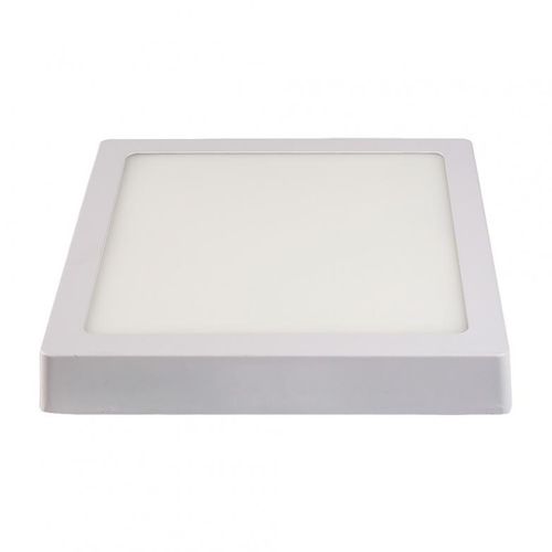 Plafon Sobrepor Home Led Quadrado 24W 6500K Bronzeart