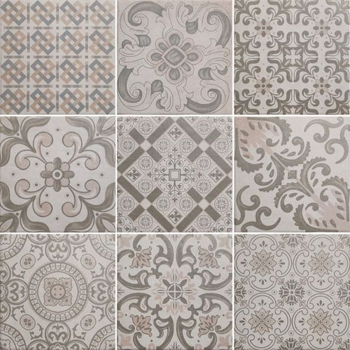 Porcelanato Ladrilho Bege Mate 20x20 Sense