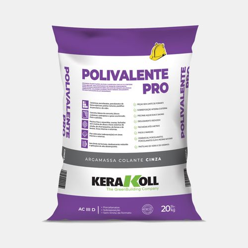 Argamassa Polivalente PRO ACIII Cinza 20Kg Kerakoll