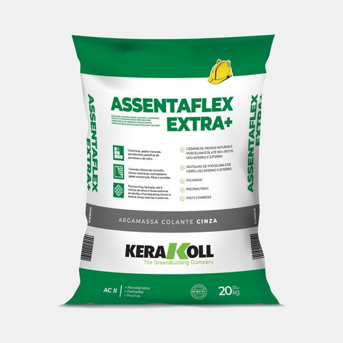 Argamassa Assentaflex Extra+ Cinza 20Kg Kerakoll