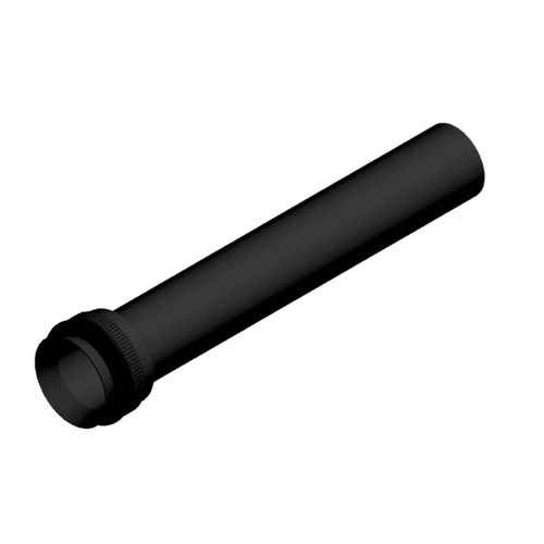 CVT Tubo de Ligação 1.1/2” 25cm 2535 Black Matte Kimetais