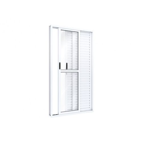 Porta Balcão Correr 1,50X2,13X12 Direita Riobras Alumínio
