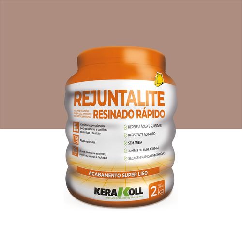 Rejuntalite Resinado Rápido Café 2KG Kerakoll