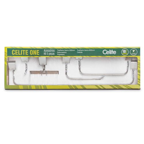 Celite One Kit C/ 5 Peças Cromado