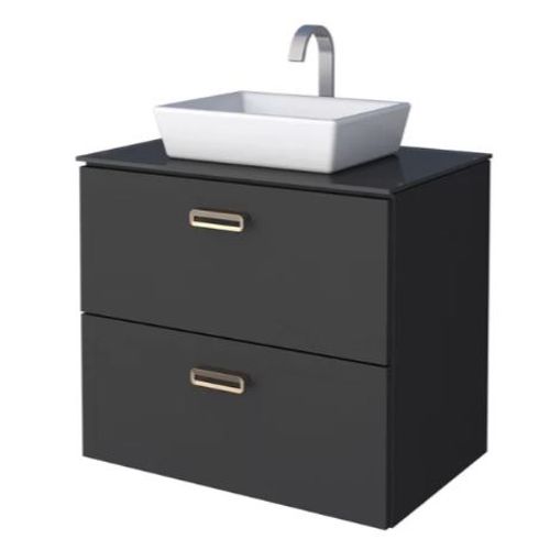 TOUCADOR AÇO ODIN 67CM PRETO