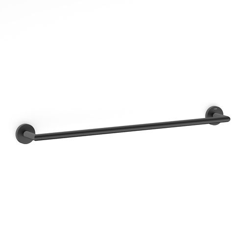 CITY TOALHEIRO BARRA 600MM PRETO MATTE