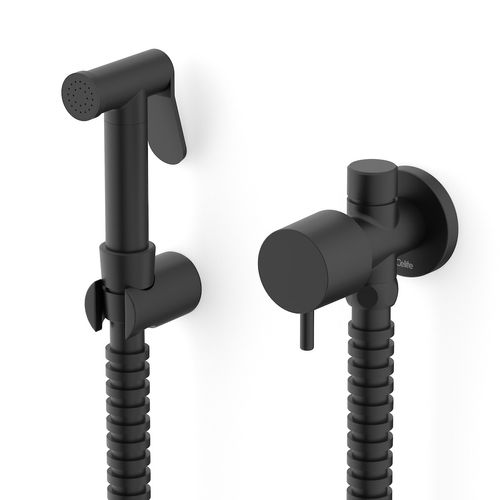 BASIC DUCHA HIGIENICA C/ DERIVACAO PRETO MATTE