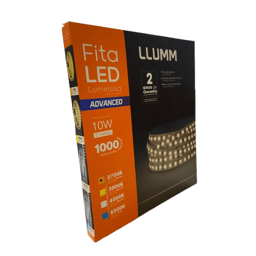 FITA LED ADVANCED 10W 12V 2700K 120LED/M IP20
