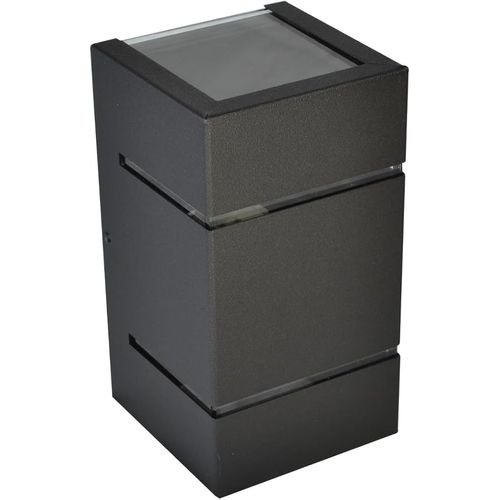 ARANDELA  ALUMINIO 2 FRISO/2FOCO 15CM PT