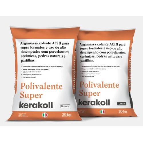 ARGAMASSA POLIVALENTE SUPER ACIII CINZA 20KG