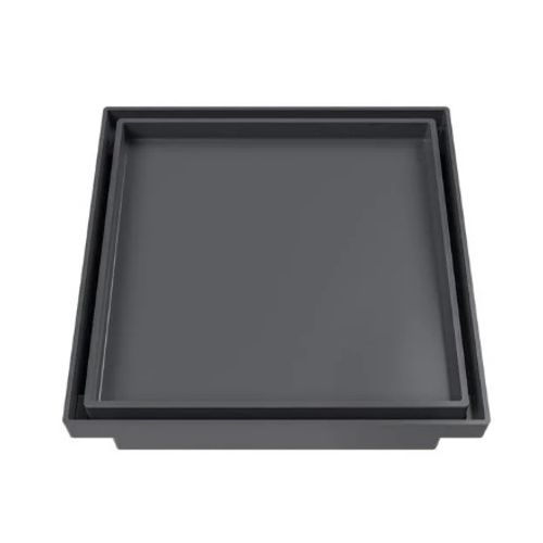 RALO OCULTO 10X10 QUAD UNIVERSAL CINZA