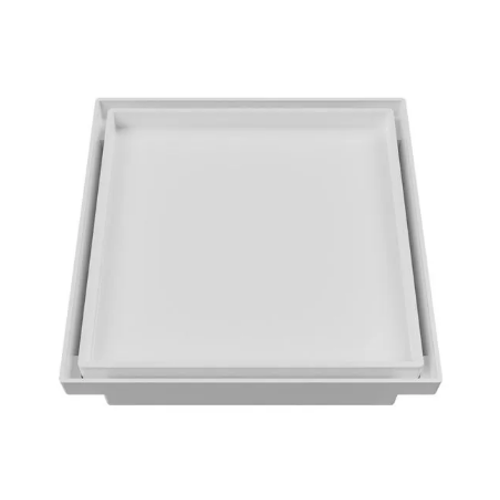 RALO OCULTO 10X10 QUAD UNIVERSAL BRANCO